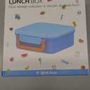 Bento Box for Kids with Soup Thermos(9oz) Kid Bento Lunch Box with Leak Proof Insulated Food Jar, Hot & Cold Lunch Container Set for School Girls Boys, 4-Compartments, Pink/Orange