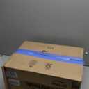 Anyyion 16.5-inch Tool Box with Removable Tray, Small Parts Box On The Lid is Removable, Tray Can be Removed and Combined at Will (Blue)