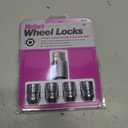 McGard 24157 Chrome Wheel Lock Set, Cone Seat, M12x1.5 Thread, 13/16 Key Hex