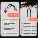 Ultimate Twister Arm Trainer, Adjustable Chest Workout Equipment, Arm Trainer for Men, Chest Trainer for Men, Shoulder Muscle Training, Portable Spring Resistance Home Fitness Equipment