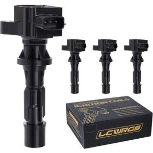 Set of 4 Ignition Coils Fits for Mazda 3 CX-7 CX7 Mazda 6 MX-5 2006 2007 2008 2009 2010 2011 2012 2013 Coil Packs 2.0 2.5 L4 Replaces C1683 UF540 L3G218100A
