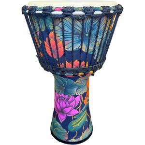 Percussion African Drum, Handmade, Sheepskin Head, National Style