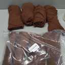 NORTHERN BROTHERS Dining Room Chair Covers Set of 8, Parsons Chair Slipcover Fit Stretch Dining Chair slipcover, Chololate (Chocolate)