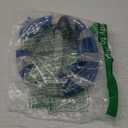 Dog Tie Out Cable,20FT Heavy Duty 4mm Outdoor Runner Cable with Shock Absorbing Spring and 360Swivel Clips, Dogs Chain for Yard Training Running, Fit Medium Large Pets Up to 350lbs, Blue