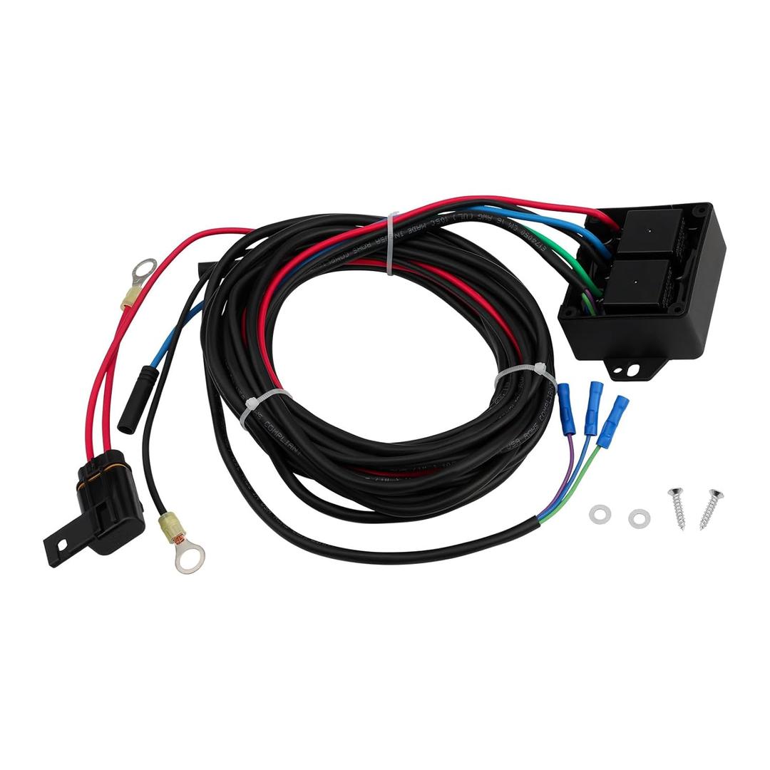 Relay Harness Jack Plate Wiring Kit, Compatible with 2014-UP Atlas Series Outboard Motor Hydraulic Jack Plates, T-H Marine, CMC Jack Plates, Replaces#: AHJRELAYKIT-2-DP, AHJRELAYKIT2DP