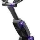 Magnetic Car Phone Mount 2-in-1 Detachable Ring Stand for Desk & Dashboard