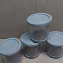 for Ninja Creami Pints and Lids-4 Pack, 16OZ Container Compatible with NC299AMZ & NC300s Series Ice Cream Makers, Extra Cups Replacement for Ninja Creamy Containers Airtight Anti-slip Dishwasher Safe