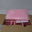 Pink Large Baby Playpen, Playpen 74x50 for Girl, Large Baby Play Yards Indoor & Outdoor, Sturdy Safety Girls Play Pen with Soft Breathable Mesh, Toddlers Activity Center with Anti-Slip Base (745027 Inch)