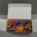 GoodLight Hanukkah (Chanukah) Candles | 45 Minute Burn Time | Dripless Paraffin Free Menorah Candles (45 Count) (Rainbow)