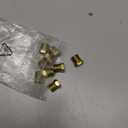 The Stop Shop 1/4 Inch Copper Nickel Inverted Double Flares and Standard (7/16"-24)