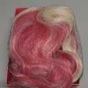 WECAN Pink and Blonde Wig-Long Pink Blonde Wigs For Women Synthetic Wig Heat Resistant Fiber Wigs for Daily Party Use