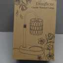 Candle Warmer Lamp with Timer and Adjustable Height, Vintage Home Bedroom Decor, Gifts for Mothers, and Housewarming Gifts, Electric Wax Melt Warmer Lamp with 2 Bulbs