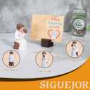 Grandma Gifts,Hand-Painted Resin Sculpture of Grandmother Holding Baby, to Celebrate New Beginnings, Newborns, and Loving Family Bonds