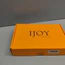 ijoy Burmese Curly Human Hair Wig with Spiral Curls End, 13x4 Lace Front Bob Wigs Tiny Body Wave 180 Density Pre Plucked Brazilian Tiny Knots 14 Inch Lace Frontal Wig Black Blend Curly