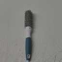 Round Brush for Blow Drying - Extra Small Ceramic Thermal Ionic Roller Brush for Sleek, Salon Blowout - Lightweight Round Hair Brush for Precise Styling and Manageable Hair (Bristle 1.7in, Barrel 1in)