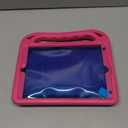 BMOUO Kids Case for iPad 9th/8th/7th Generation (iPad 10.2 Inch, 2021/2020/2019) with Built-in Screen Protector, Durable Shockproof Handle Stand iPad 9th 8th 7th Generation Case for Kids, Rose