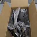 Farmhouse Black Pendant Light for Kitchen Island Industrial Hanging Lantern Fixture Modern Metal Cage Lamp Chandelier Lighting for Dinning Room Hallway, 49in Adjustable Chain for Flat & Sloped Ceiling