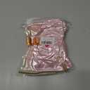 Hiroyuki Iridescent Makeup Bag, 14 inches Cosmetic Bag, Large Capacity Travel-Friendly Pouch (plain, pink)