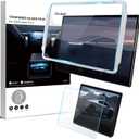 Tempered Glass Screen Protector for Tesla Cybertruck Accessories 2024 2025 18.5 Inches Glossy Touchscreen Protector for Cyber Truck [HD & Highly Sensitivity Touch] -2 packs