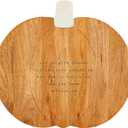 Mud Pie Pumpkin Lazy Susans, 16 1/4" x 17 3/4", BROWN