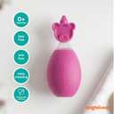oogiebear: Baby Nasal Aspirator - Safe Booger & Earwax Remover for Newborns, Infants, Toddlers - Better Syringe, Airtight Suction, Nose Sucker - Essential Baby Stuff, Diaper Bag Must-Haves, Pink