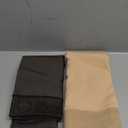 HONGTEYA 2 Pairs Fleece Lined Tights Women - Warm Sheer Pantyhose Fake Translucent Tights Winter Thermal Leggings (Small, Fake Translucent Black+Nude)