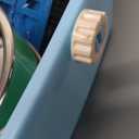 PINVNBY Rabbit Litter Box for Cage Bunny Corner Litter Bedding Box Small Animal Litter Pan Hanging Pet Bowls Cage Potty Trainer Pet Toilet for Rabbit Bunny Guinea Pigs Small Animals (11.02 x 11.02 x 6.3 inches)