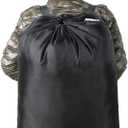 Extra Large Laundry Bag Rucksacks [26x34] Sturdy rip and tear resistant polyester material with drawstring closure. Ideal machine washable laundry bags for college, dorm and apartment