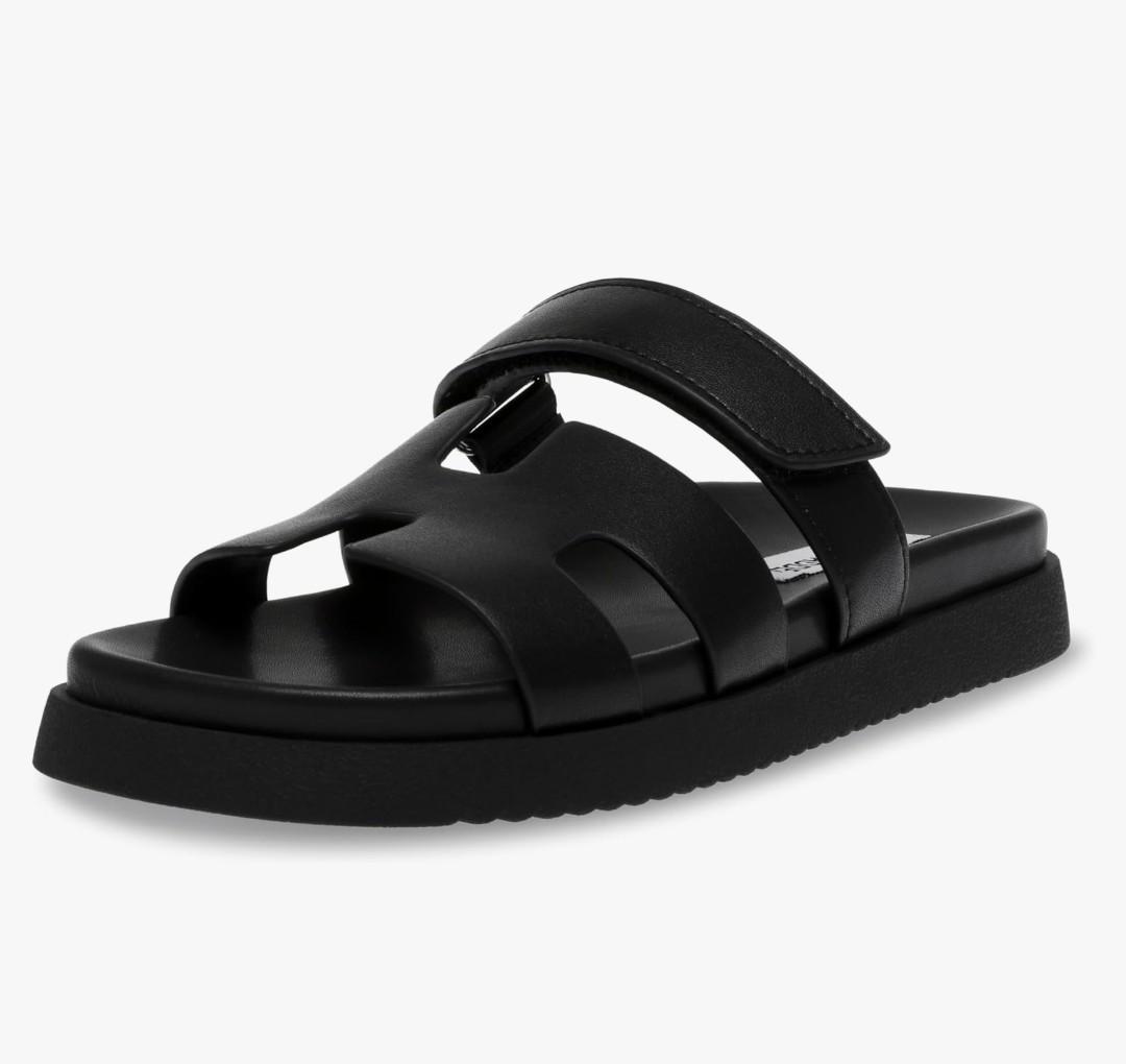 Steve Madden New York Women's Mayven Sandals Black Size 8