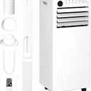 Electactic 8000BTU Portable Air Conditioner with Drainage-free Cooling, 4 in 1 Portable AC Units for Bedroom with Cool, Fan, Dehumidifier, Sleep, 24H Timer/Remote/Window Kits