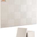 Large Felt Bulletin Board 24 Pack Tiles 48x71in Alternative to Cork Board