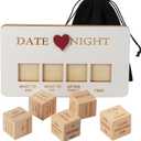 Date Night Dice Game for Adults - Stocking Stuffers for Men, Food Decider Dice Games for Date Night Gifts Ideas, Couple for Him and Her, Valentines Day Gifts for Boyfriend (1pcs)