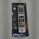 GE Rechargeable TV Remote Control, Universal Remote Control, Backlit Buttons, Samsung TV Remote Control Replacement for Smart TVs, Apple TV, Sony, Roku Replacement Remote, LG TV, 4-Device, 80984