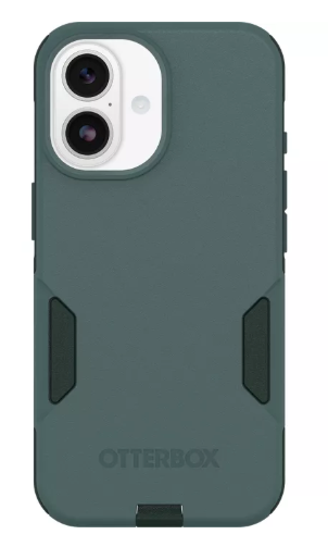 OtterBox iPhone 17 Commuter Series Case - RIVETING Way, Slim & Tough, Pocket-Friendly, with Port Protection Teal