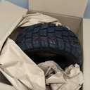 100/65-6.5 11" Rubber Explosion-proof Tubeless Tire Replacement for Electric Kick Scooter Electric Scooter Vacuum Tyre Wheel Parts (Ax1)