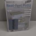Jool Baby Real Feel 2-in-1 Potty with Wipes Storage, Flushing Sounds & Disposable Liners - Realistic Toilet - Easy to Clean & Assemble (Sage)