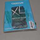 Canson XL Series Watercolor Pad, Heavyweight White Paper, Foldover Binding, 30 Sheets, 9x12 inch