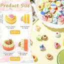 Mini Resin Cabochons Cute Flatback Charms for DIY Phonecase Hair Clip Craft Jewelry Making