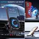 2 x Janmitta Compatible with Moto G Stylus 5G 2024 Case Built in Slide Camera Lens Cover+Screen Protector+Finger Ring Holder Kickstand,Heavy Duty Shockproof Full Body Protective Phone Cover,Red