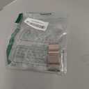 ZWGKKYGYH Compatible with Fitbit Versa 2/Lite Bands for Women Men, Metal Mesh Magnetic Stainless Steel Bracelet Strap Replacement for Versa Smartwatch, Champagne Small (S: 5.5" - 7.5")