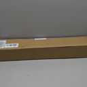 LazBlinds No Drill Cordless Bamboo Roman Shades, 29" W × 64" H, Whitewash T
