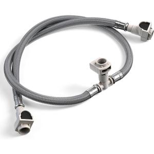 Enhon 1 Pack Replacement Hose Kit Compatible with Moen 114299 113016, Widespread Bathroom Sink Faucet Replacement Hose Kit Compatible with Duralock Connections, Easy No Tool Installation, Leakproof