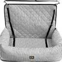 Dog Car Seat for Small and Medium Dogs, Booster Seat Sofa Pet Bed, Portable Car Travel Carrier Bed (Large)