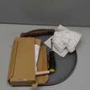 SENSARTE Nonstick Crepe Pan, Swiss Granite Coating Dosa Pan Pancake Flat Skillet Tawa Griddle 12-Inch with Stay-Cool Handle, Induction Compatible (Gray)