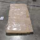 2-Tier Washer Dryer Countertop with 2.75" H Edge Rails, 58" W x 28" D Laundry Countertop for Folding Clothes, Washer and Dryer Topper with Non-Slip Pad (Black)