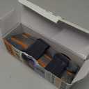 DR. BRACE Adjustable Wrist Brace Night Support for Carpal Tunnel, Doctor Developed, Upgraded with Double Splint & Therapeutic Cushion,Hand Brace for Pain Relief,Injuries,Sprains (L/XL Left Hand, Grey-Orange)