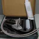 Kitchen Faucet, Oil Rubbed Bronze Faucet with Soap Dispenser, Black Kitchen Faucets with Pull Down Sprayer, Kitchen Sink Faucet with Dual Function Spray Head for 1-4 Holes Kitchen Sink