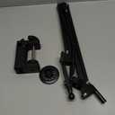 Gooseneck Bed Phone Holder for Magsafe iPhone Stand, Desk Magnetic Phone Arm Mount with Clamp, Adjustable Bedside Laying Down Tablet Mount Compatible with Kindle iPhone 15 14 13 12