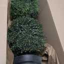 Nearly Natural 3ft. Artificial Triple Ball Boxwood Topiary Tree (Indoor/Outdoor) T2021, Green