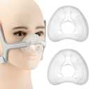 Iduola Replacement AirFit N20 Nasal Cushion (Pack of 2) - Reliable Seal, Softer Wear and Durable Supplies for Air-Fit N20 - Enhance Sleep Quality with Snug Fit on Original Frame (Medium)